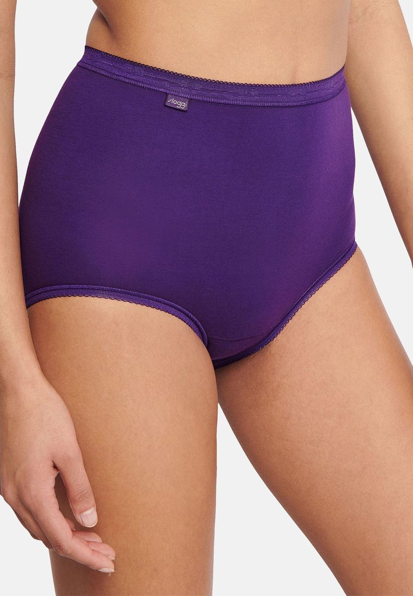 Klassische Baumwoll-Stretch Maxislips 3er-Pack