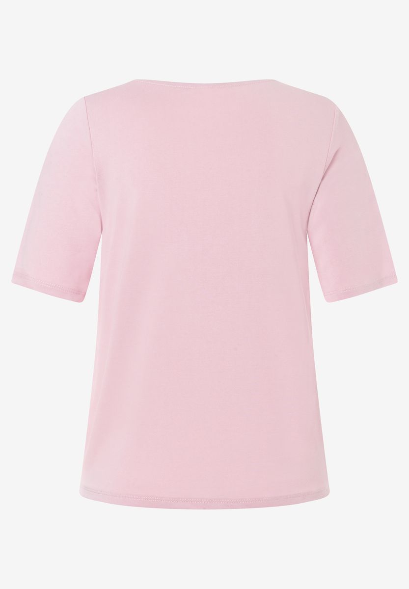 T-Shirt mit Knoten-Detail vorne