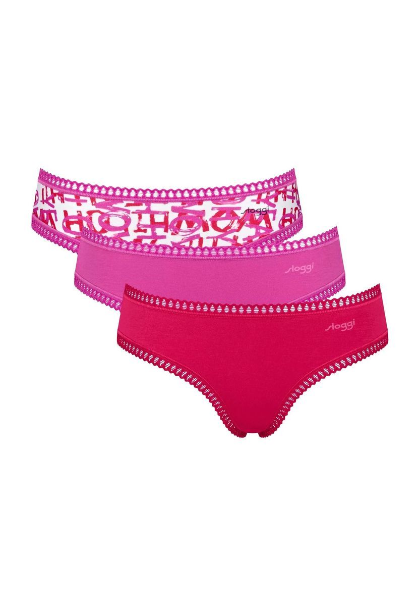 Sloggi Go Crush Hipster 3er-Pack