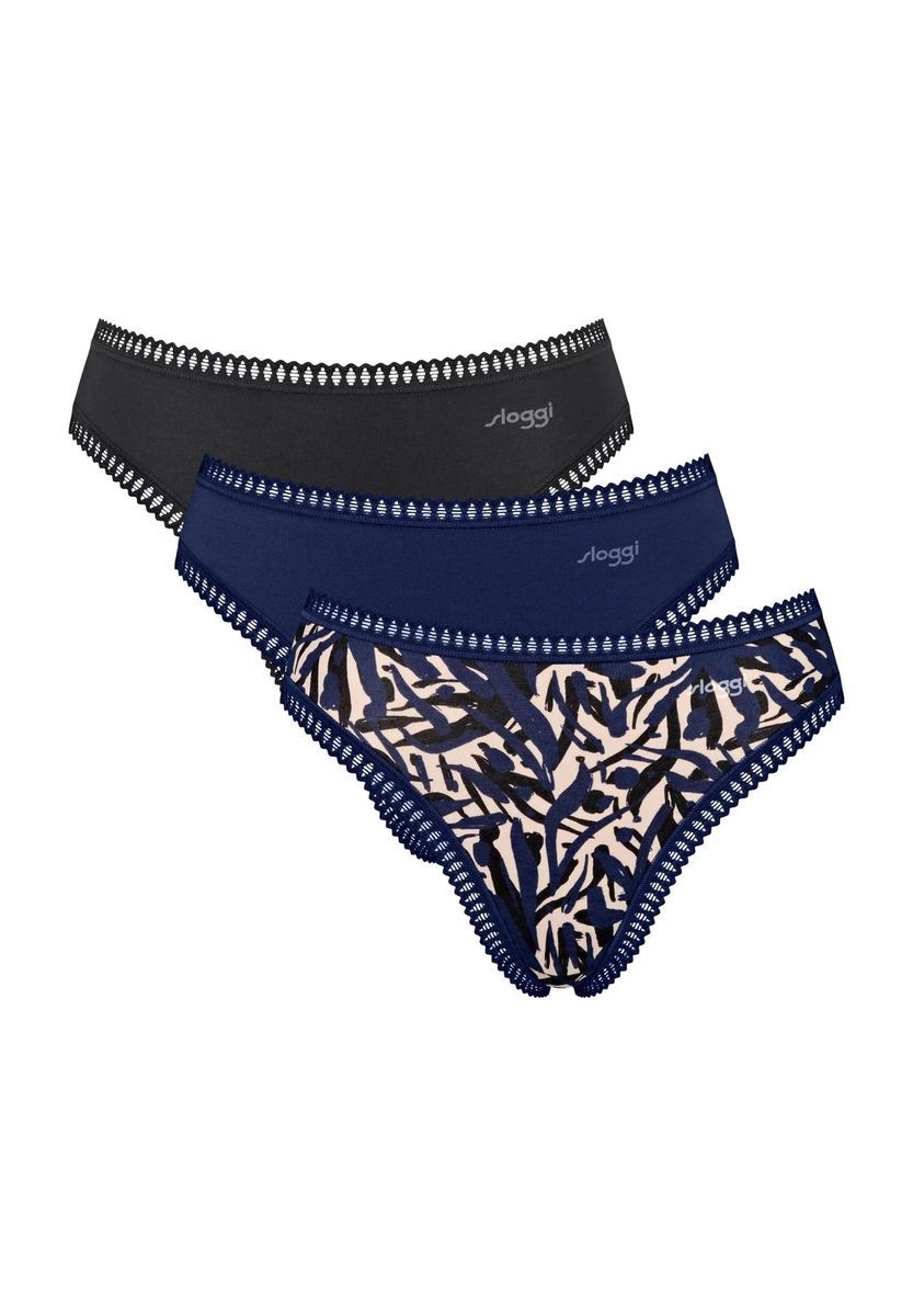 Bequeme Baumwollmischung Slips Dreierpack