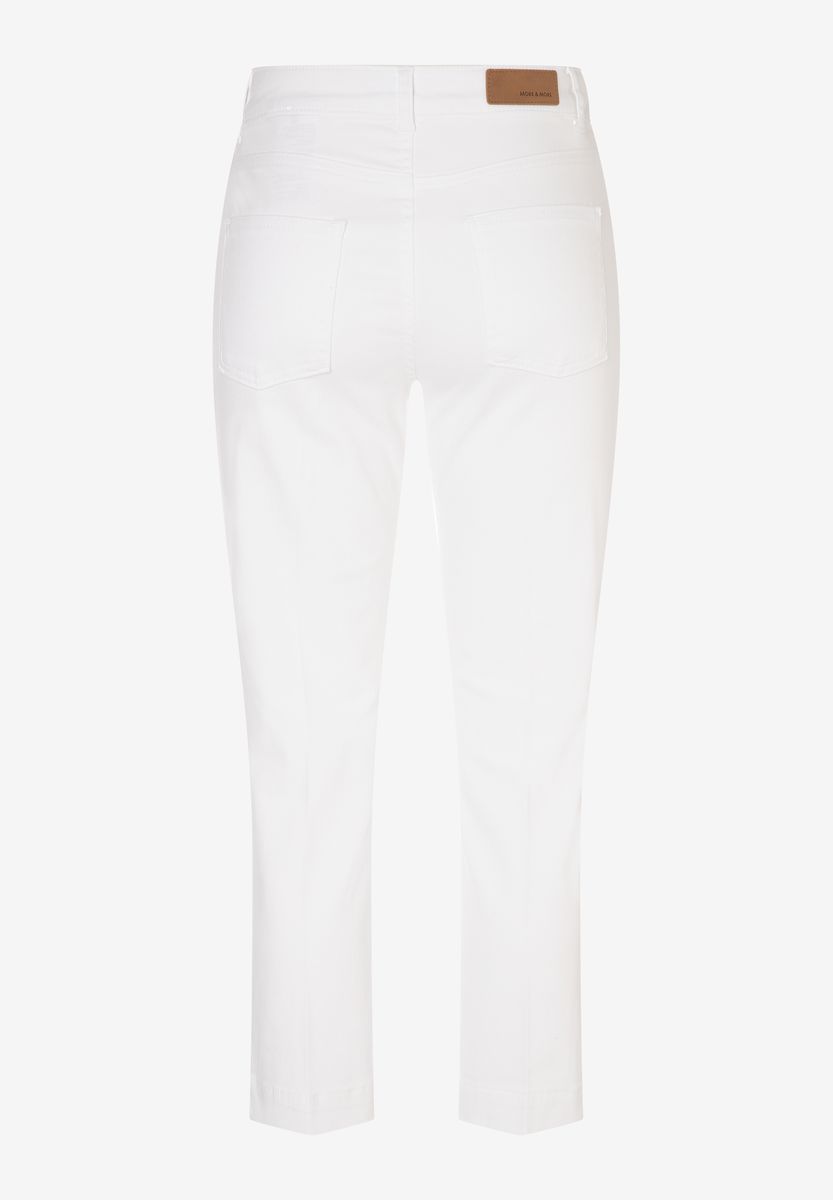 Verkürzte Five-Pocket-Hose mit geradem Bein