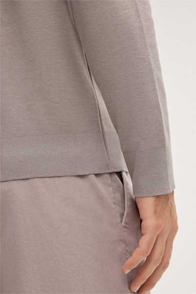 Longsleeve aus Baumwolle und Kaschmir