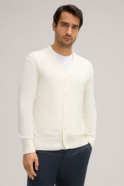 Klassischer V-Ausschnitt Strickcardigan
