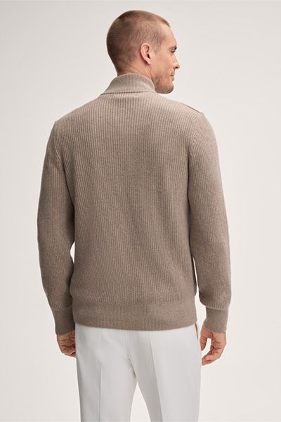 Luxuriöse Cashmere-Mix Blousonjacke