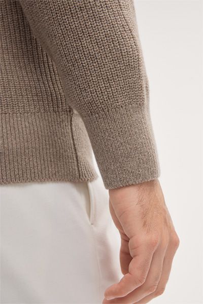 Luxuriöse Cashmere-Mix Blousonjacke