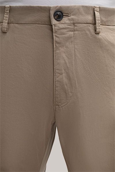 Konisch zulaufende Stretch-Baumwollchino