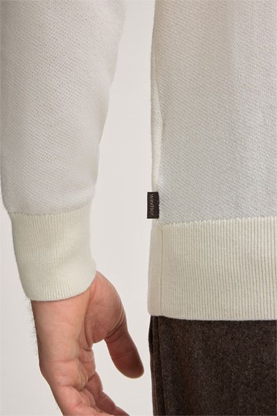 Poloshirt aus feinem Schurwoll-Mix