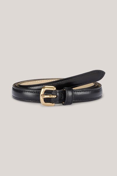 Nappa-Ledergürtel mit abnehmbarer Tasche