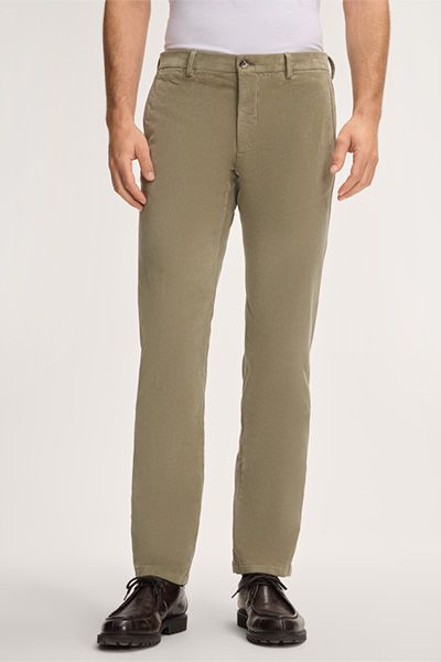 Klassische Slim-Fit Stretch-Chinos