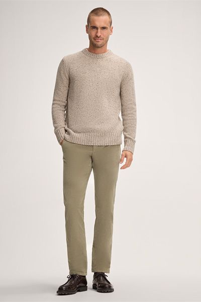 Klassische Slim-Fit Stretch-Chinos