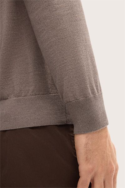 Luxuriöses Seiden-Kaschmir-Polo