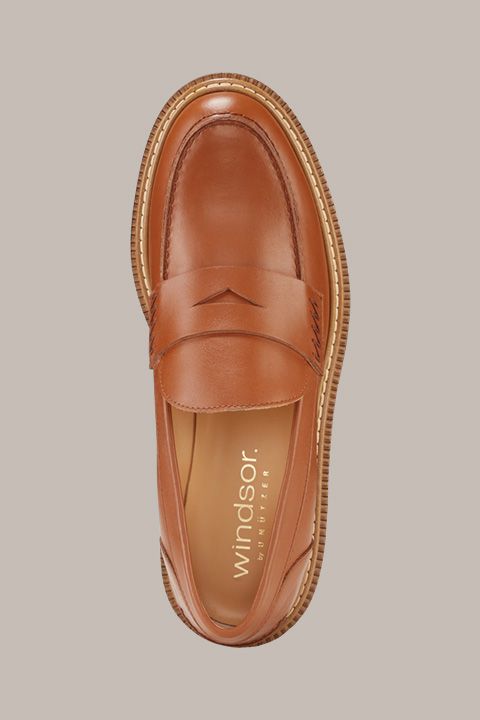 Klassische Penny-Loafer aus Kalbsleder