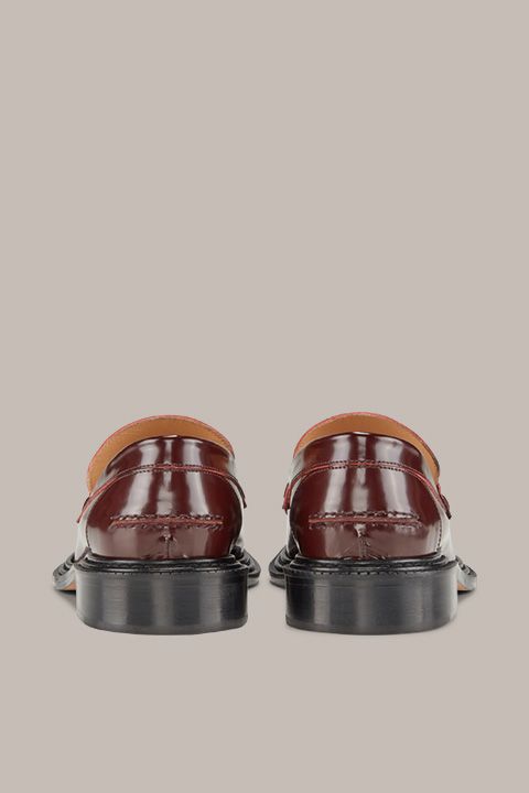 Klassische Penny-Loafer aus Glattleder