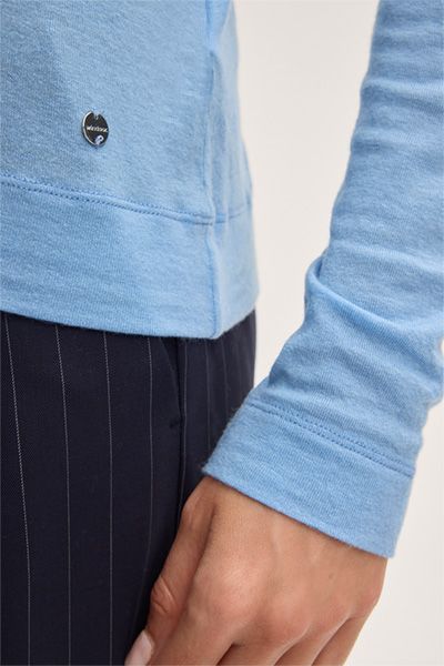 Feines Langarmshirt aus Wollmischung