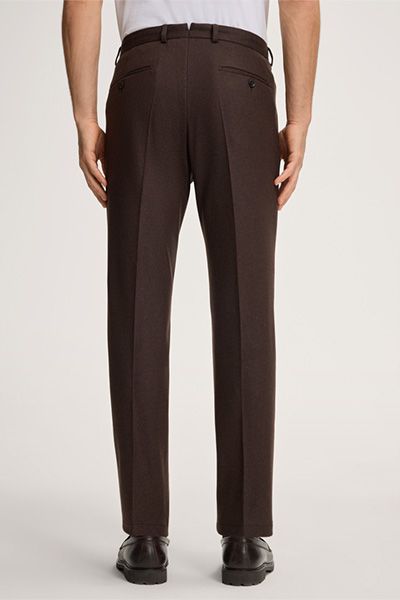 Elegante schmale Cashmere-Bundfalte