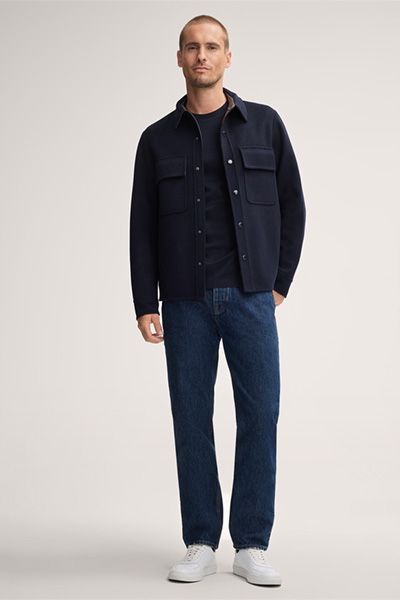 Minimalistisches Langarmshirt aus Baumwolle
