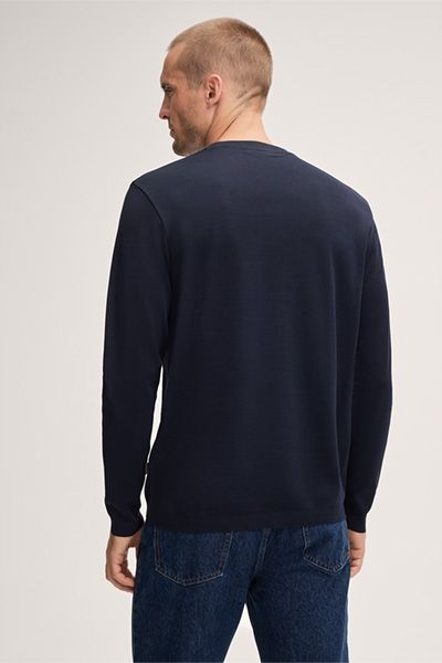 Minimalistisches Langarmshirt aus Baumwolle