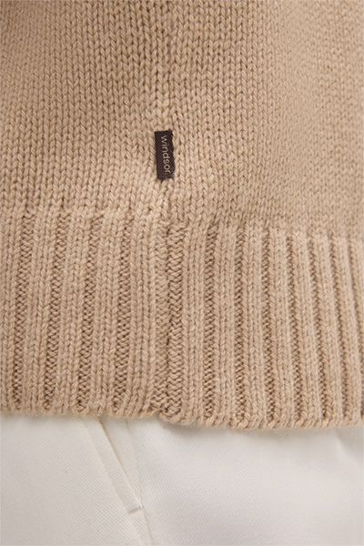 Hochwertiger Rollkragenpullover aus Kaschmir-Mix