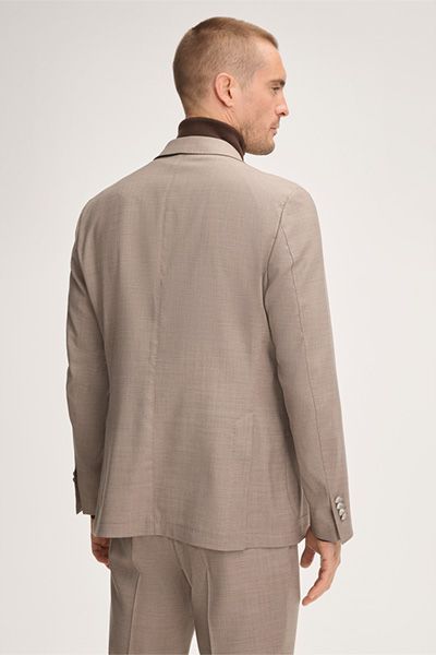 Doppelreihiger Blazer aus reiner Schurwolle
