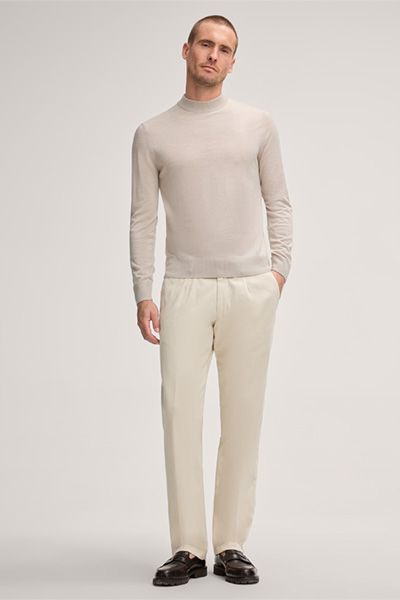 Klassische Chino aus Baumwoll-Stretch