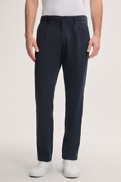 Klassische Baumwoll-Stretch-Chinohose