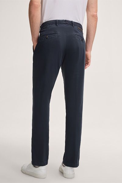 Klassische Baumwoll-Stretch-Chinohose