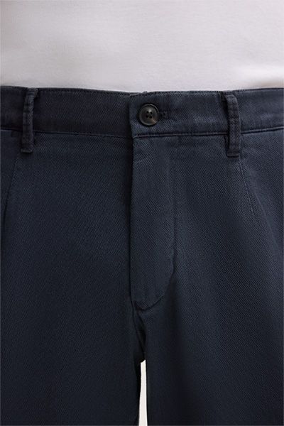 Klassische Baumwoll-Stretch-Chinohose