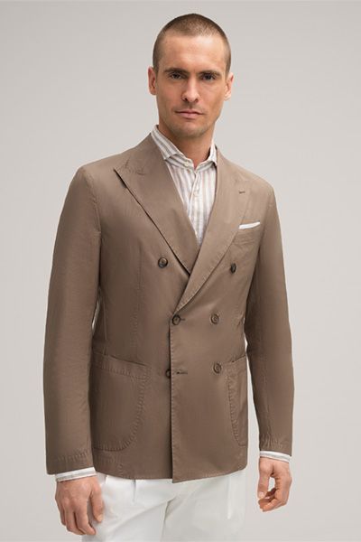 Doppelreihiger Blazer aus Baumwoll-Mix