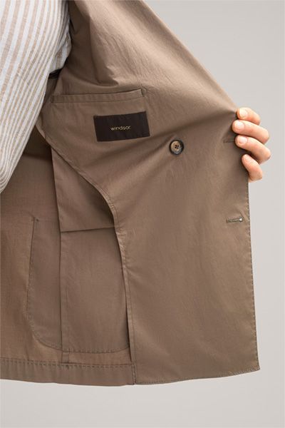 Doppelreihiger Blazer aus Baumwoll-Mix