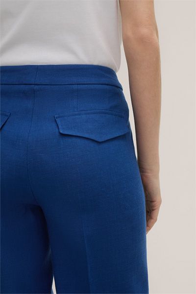 Elegante Marlene-Hose aus Leinenstretch