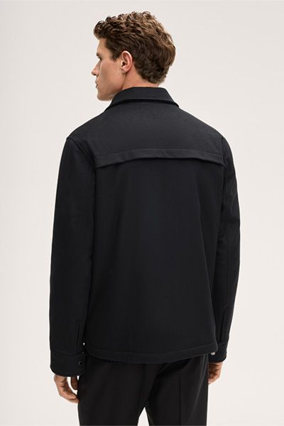 Feldjacke aus Woll-Kaschmir-Mix