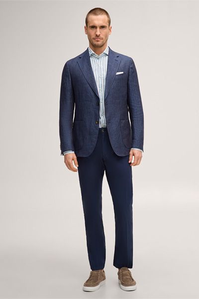 Klassische Slim-Fit Tailored Chinos