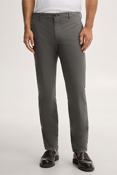 Chino-Hose aus Baumwoll-Stretch