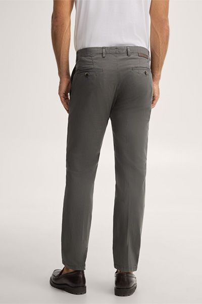 Chino-Hose aus Baumwoll-Stretch
