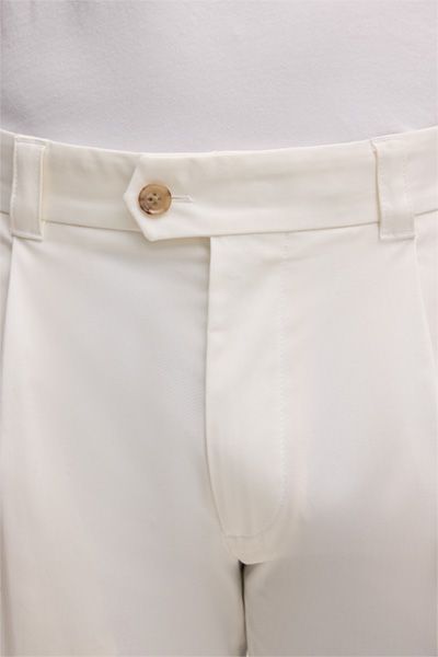 Klassische Bermuda-Shorts aus Baumwollmix