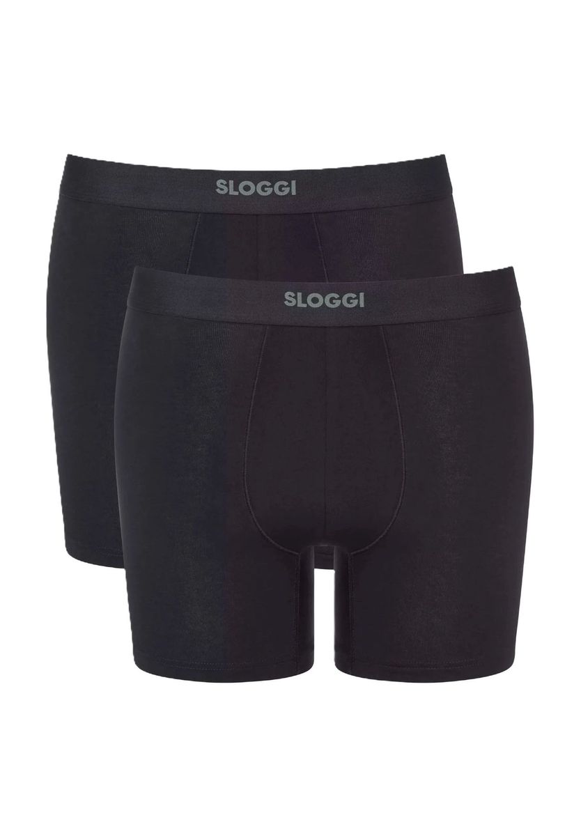 Atmungsaktive Herren-Boxershorts, Schwarz