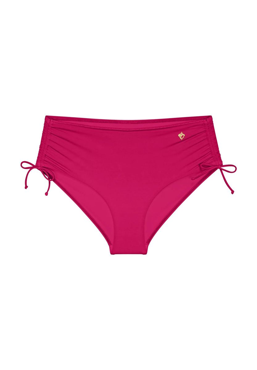 High-Waist Bikinihose mit Kordelzug