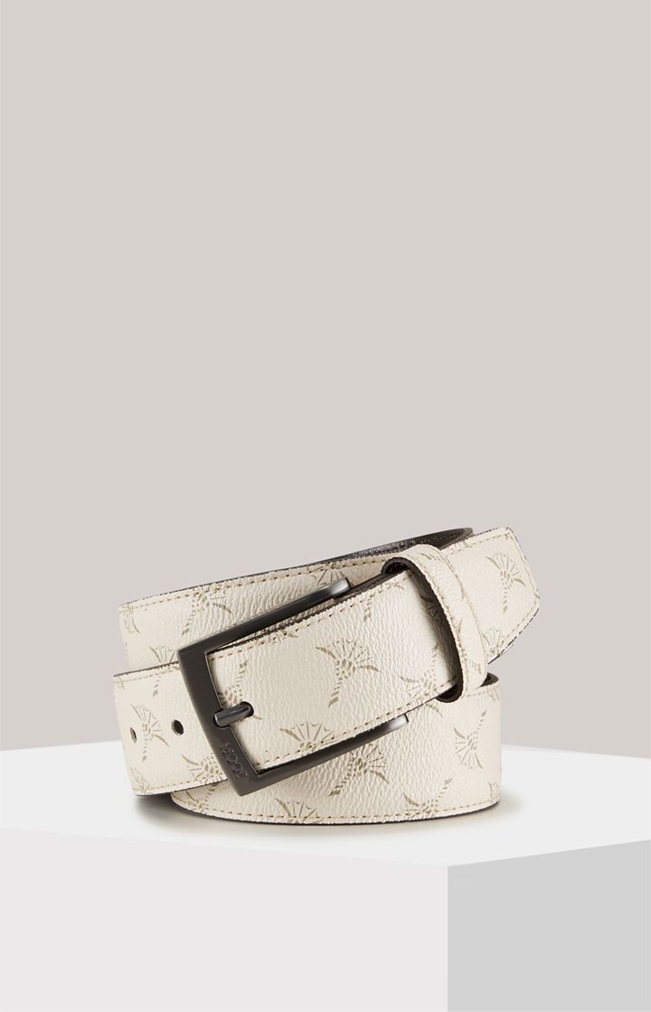 JOOP! Cornflower Gürtel in Offwhite mit Metallschnalle