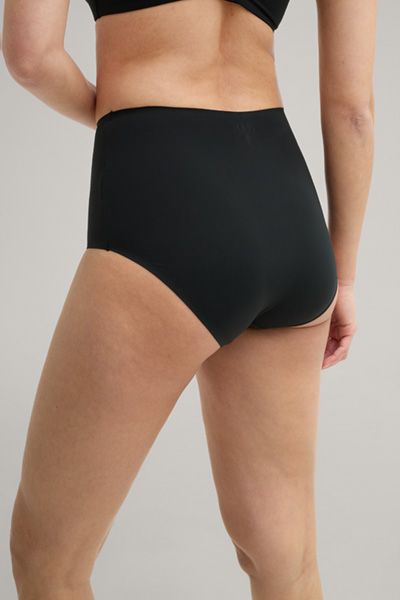 Sloggi Seamless High-Waist Schwarze Slips High-Cut Keine sichtbaren Linien