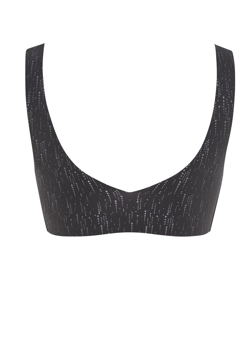 Nahtloses gemustertes, bügelloses Bralette