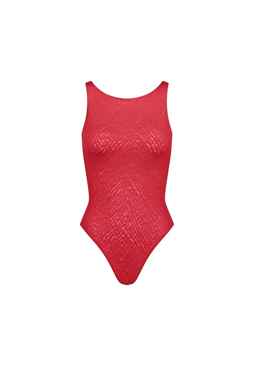 Nahtloser roter Formender Body