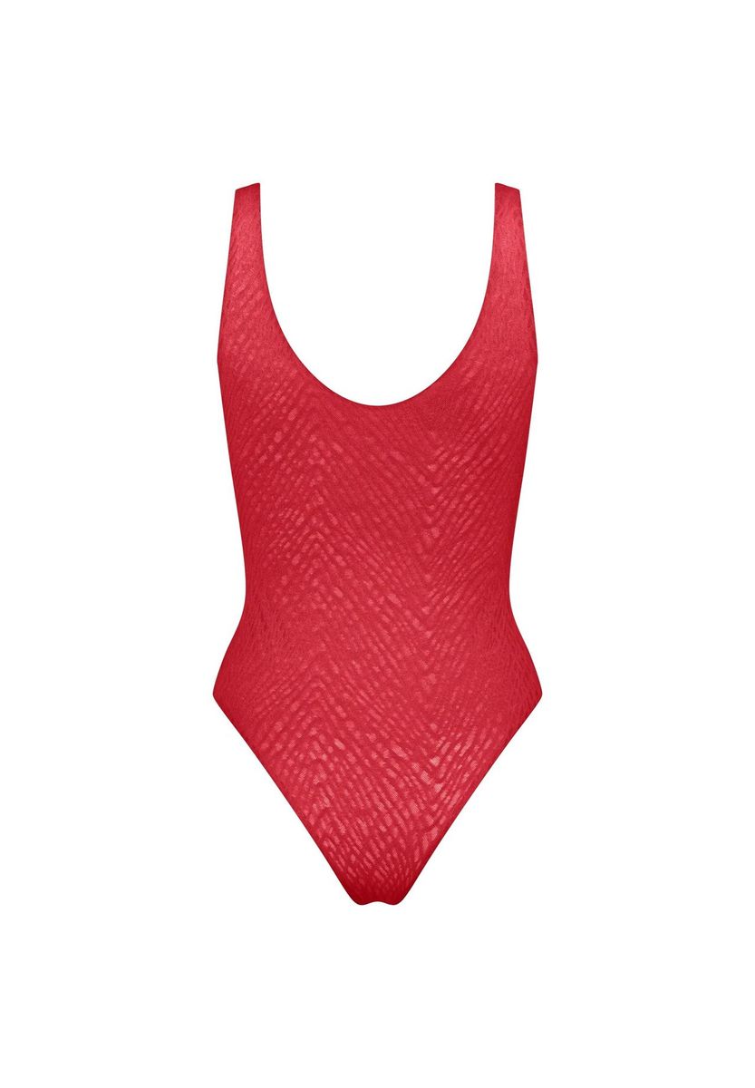 Nahtloser roter Formender Body