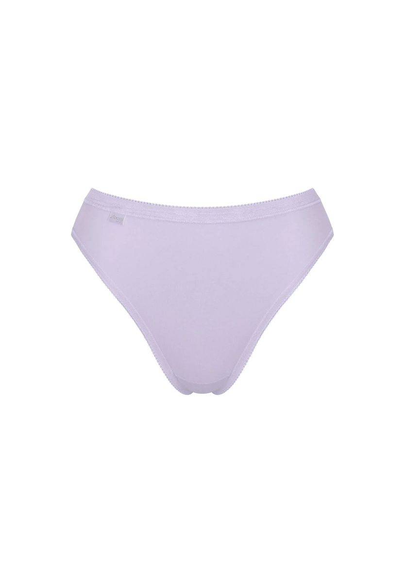 Klassische, hochgeschnittene Baumwollslips