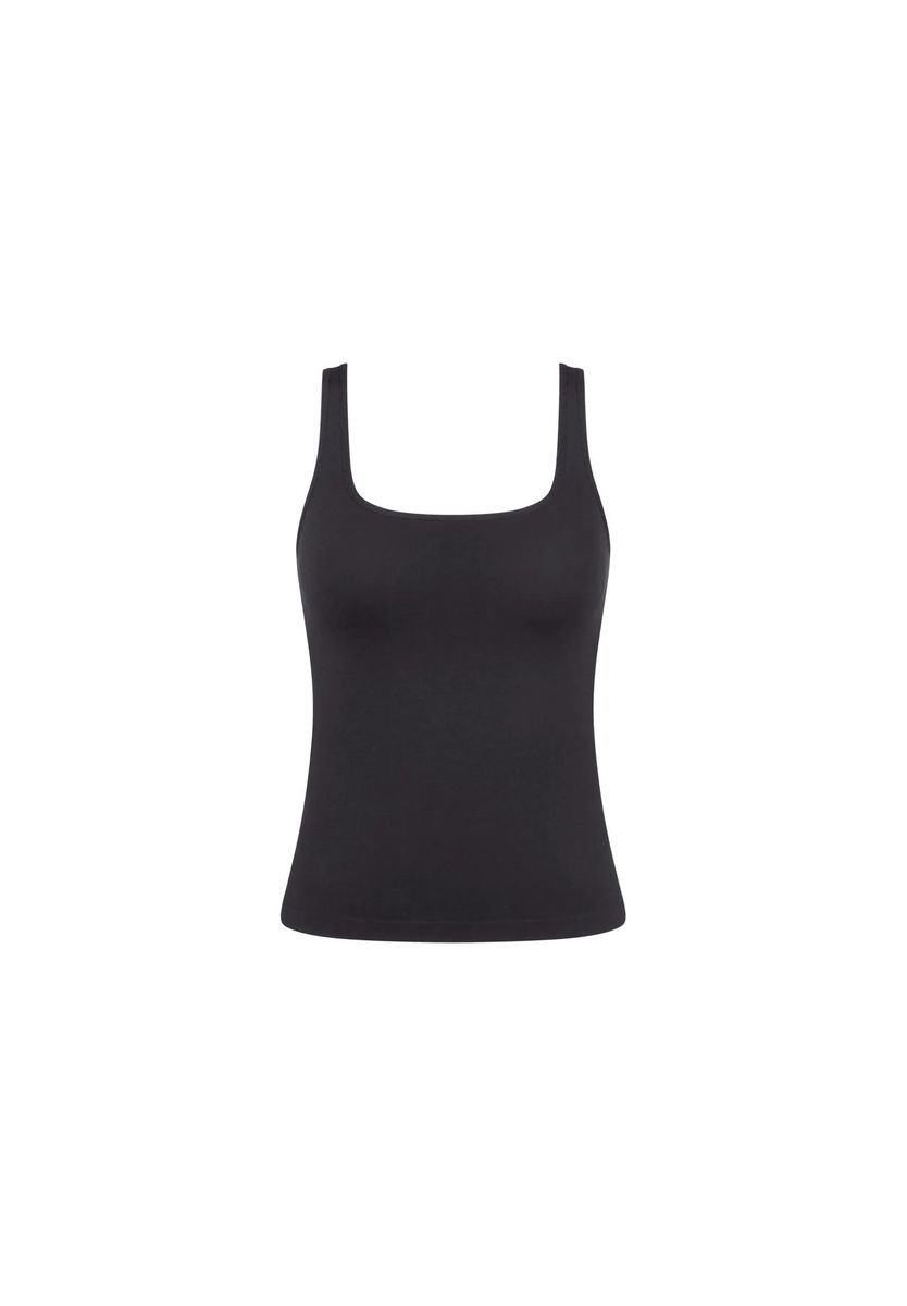 sloggi Go Sense Tanktop, breite Träger, für Damen, schwarz, S