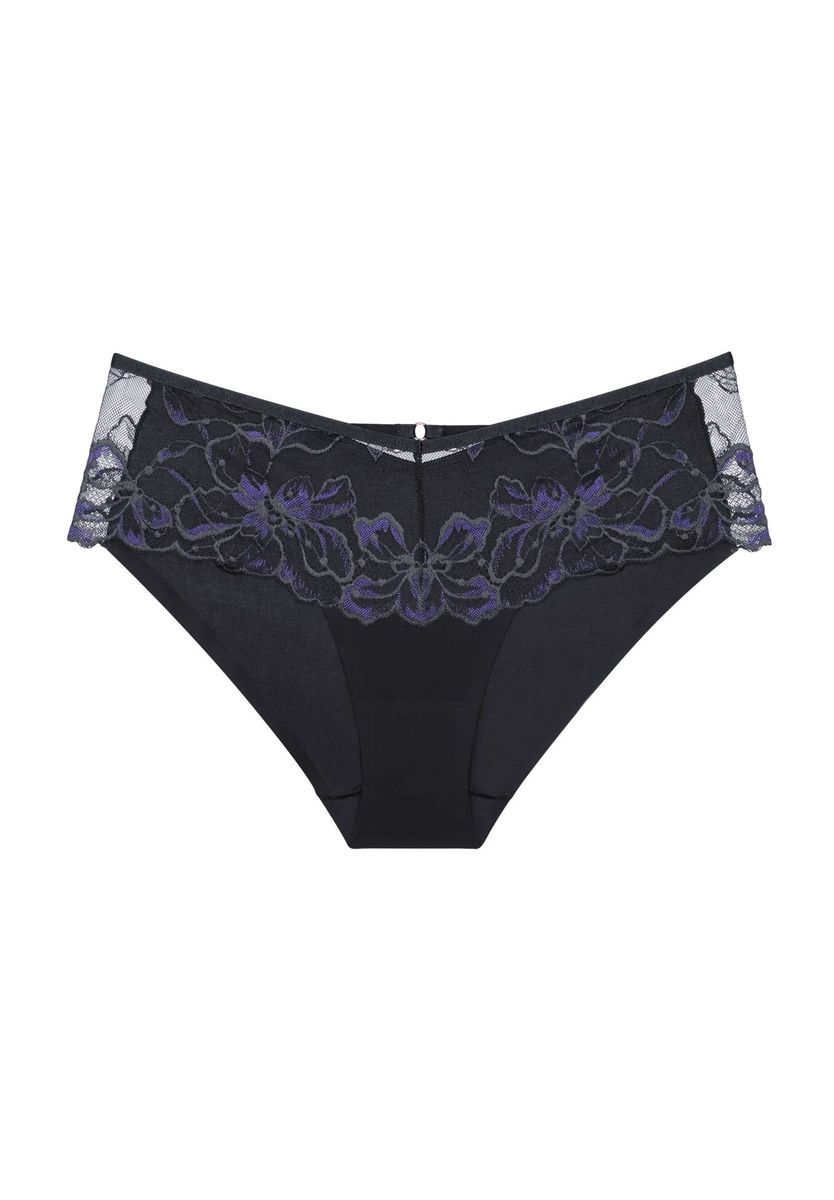 Spitze Taillenslip mit Blumenmuster