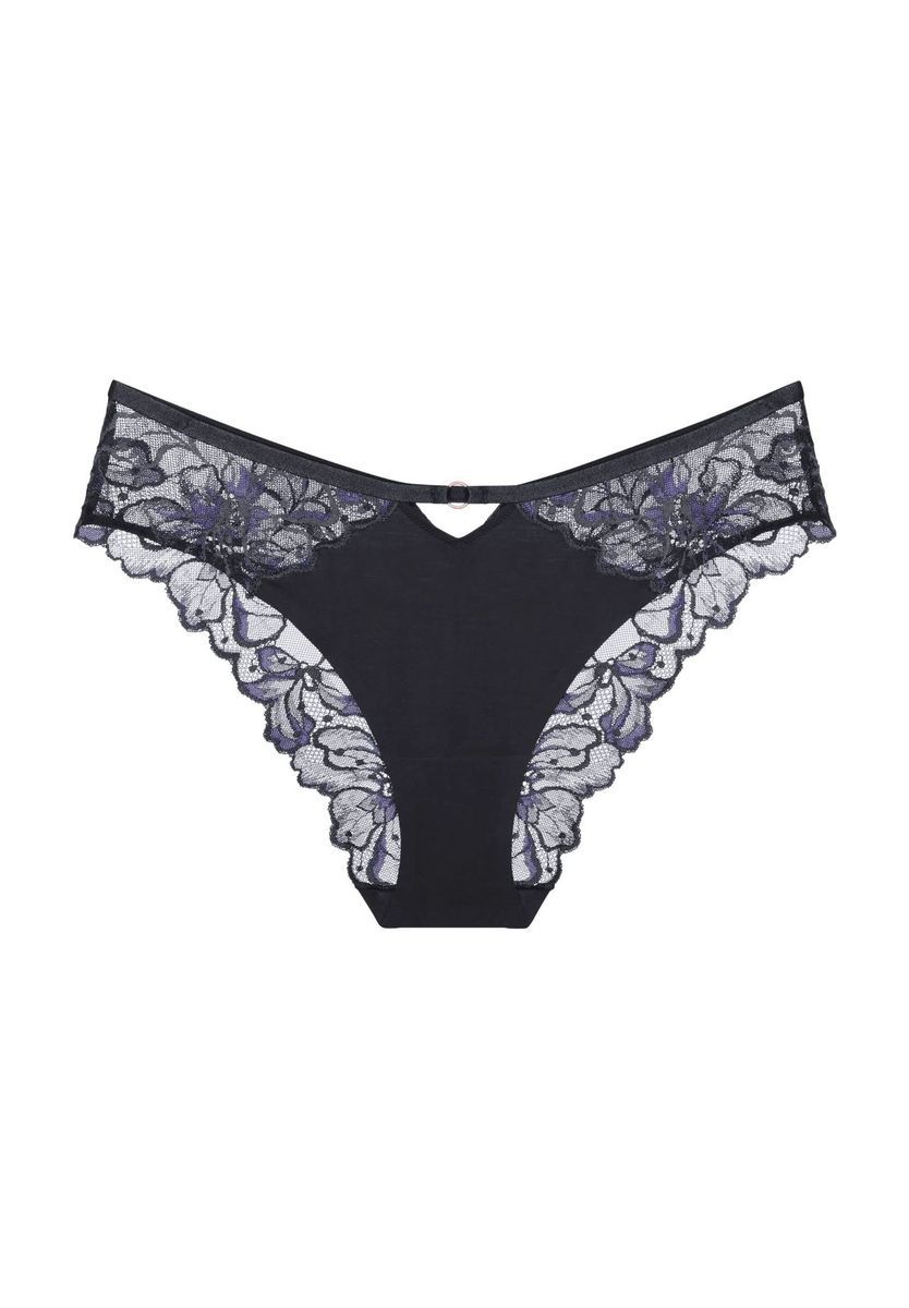 Brazilian Slip mit Spitzenbesatz