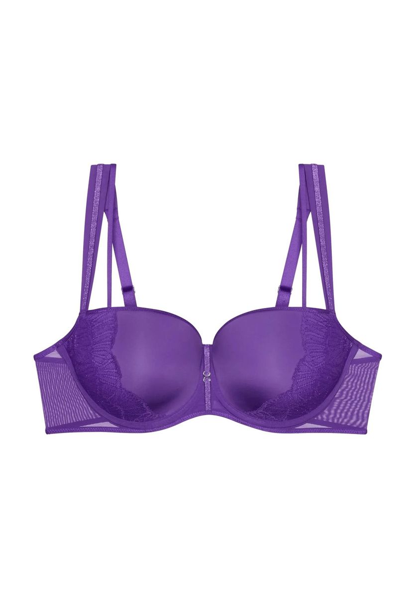 BH mit Bügel, Spitzendetails und Mesh