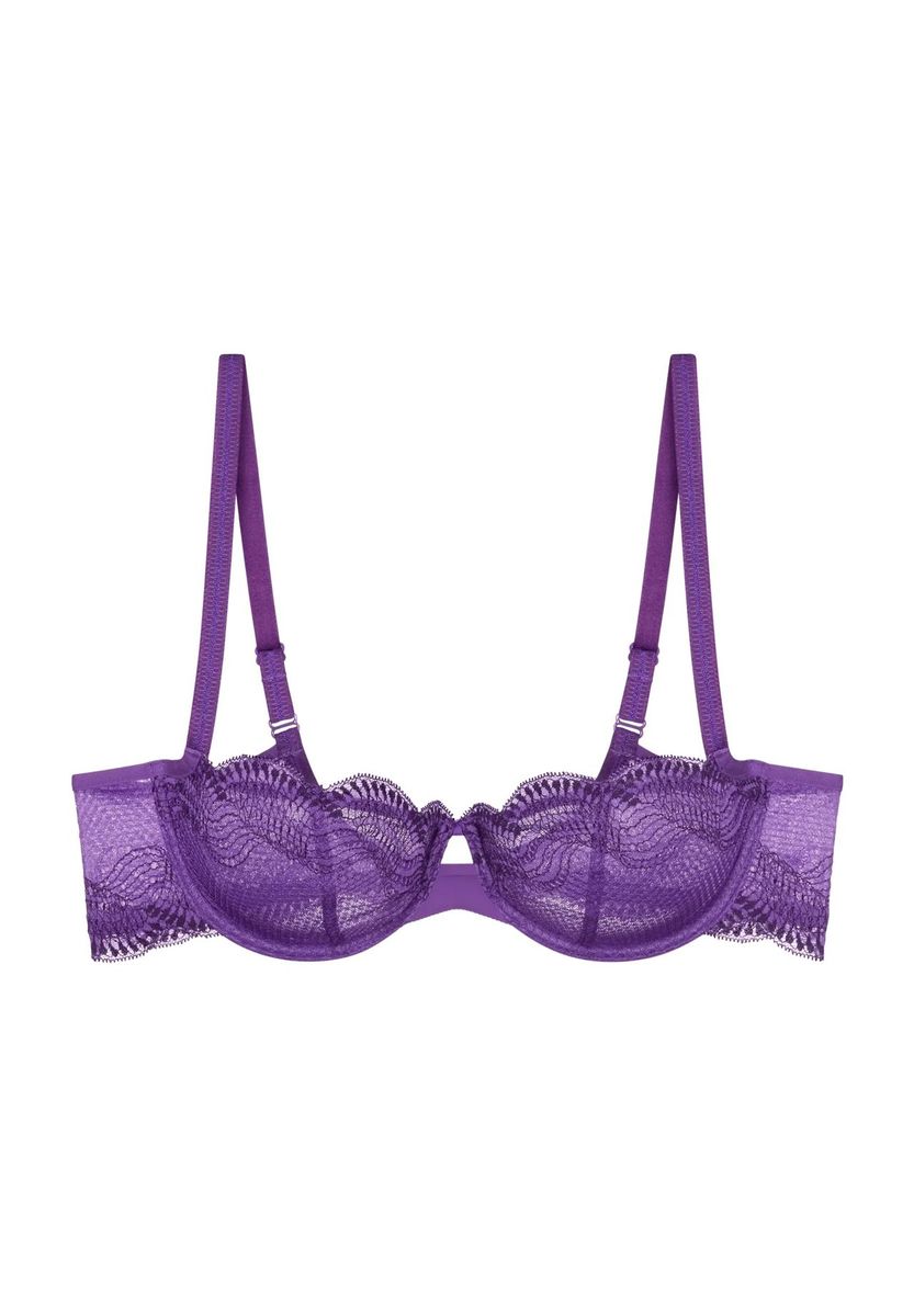 Balconette-BH mit Spitze und Bügel