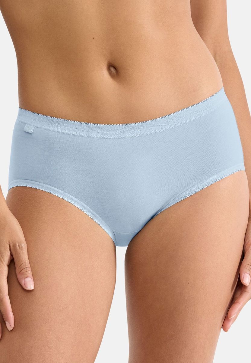 Klassische Midi-Slips aus Baumwollmischung