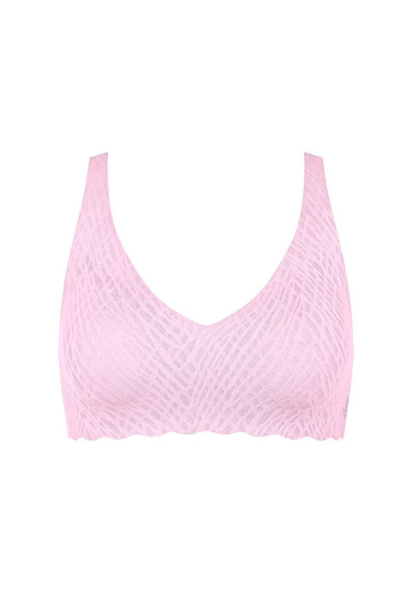 Floral Pink Kabelloser Freecut BH